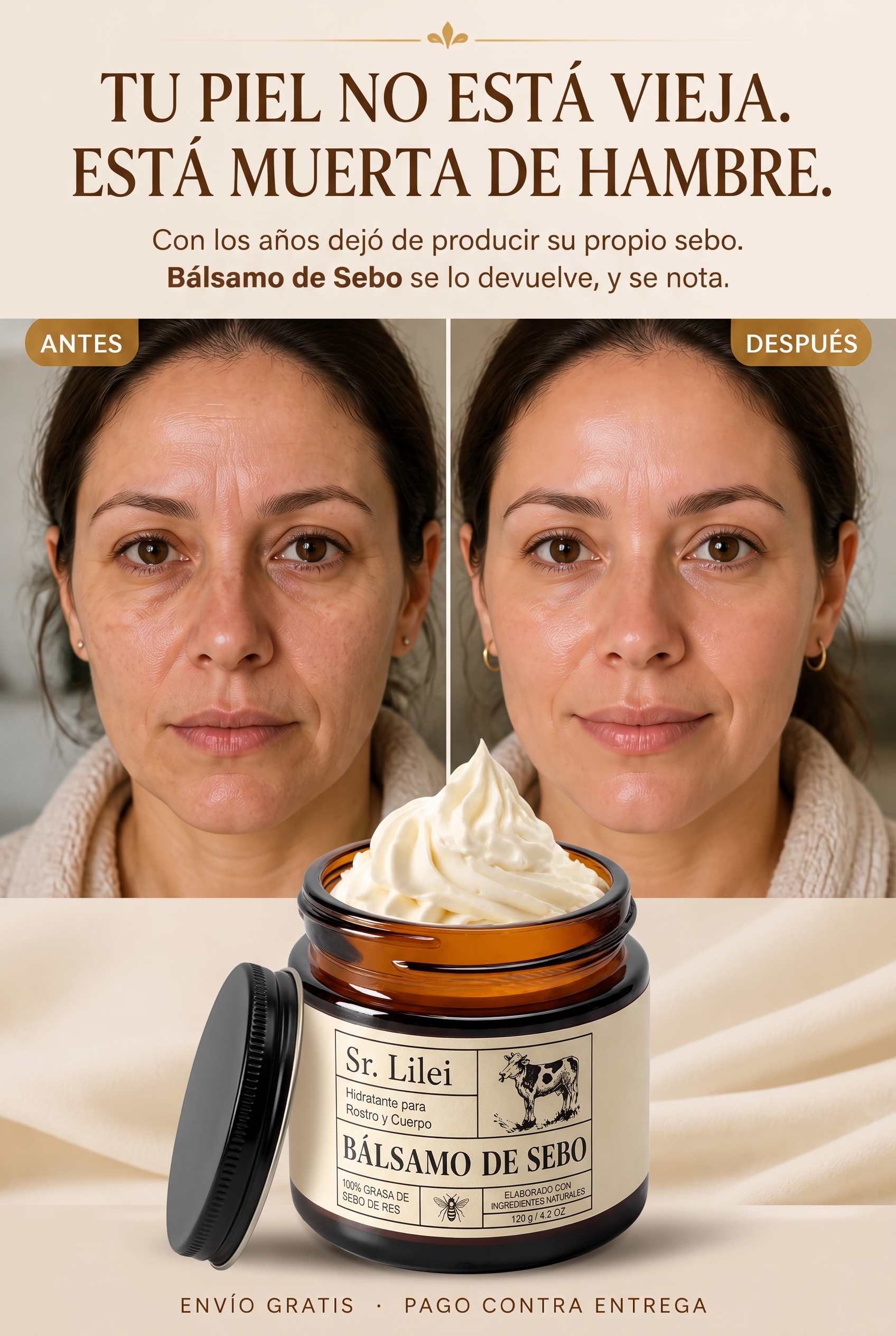 Bálsamo de Sebo — Rostro y Cuerpo