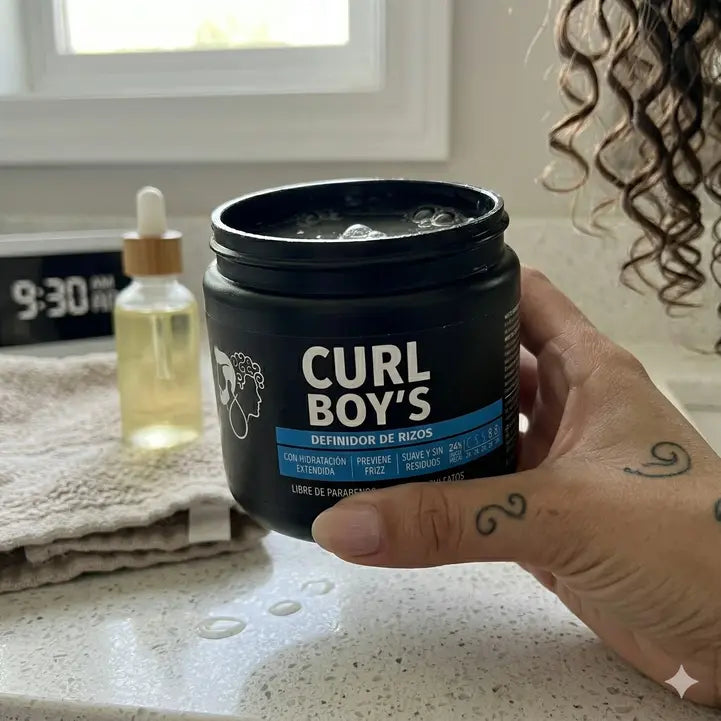 CURLY HAIR BOYS